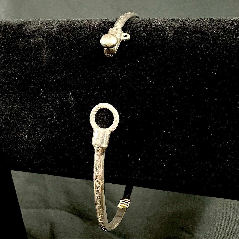 Rustic Cross Bangle - image 4